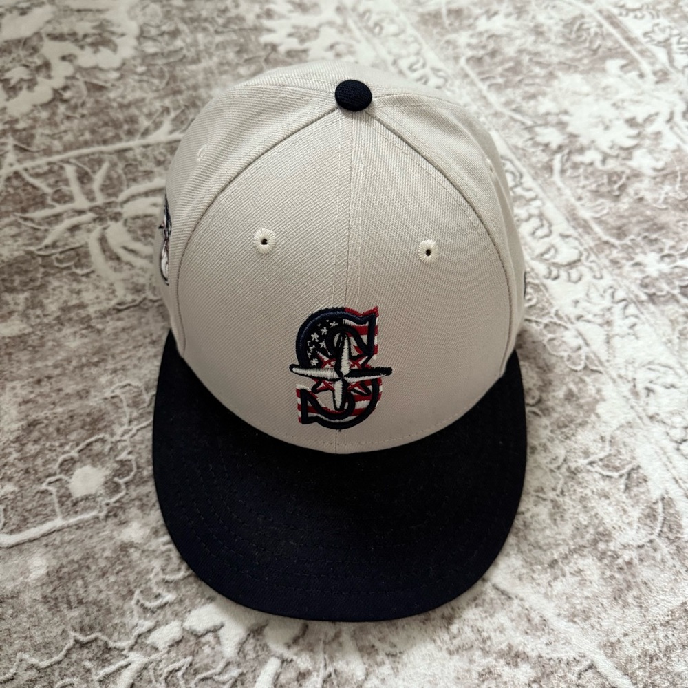 2024 4th of July Seattle Mariners New Era fitted cap